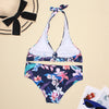 Women's Swimwear 2022 Push Up Bikini Two Pieces Swimsuits Halter Bandage Bathing Suits Sexy Thong Bikini Sets Summer Beach Wear
