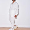 Mens Sets Linen Spring Autumn Leisure Suit Long Sleeve Shirts and Trousers Two Piece Sets Fashion Men Hot Sales Comfortable