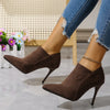 Shoes Women Heels Heel with Pointed Head Stilito Heel Dress Elegant High Quality Fashion Sexy Offer Comfortable