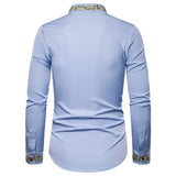 2025 Men's Summer Casual Long Sleeve Shirts Slim Fit Turn Down Collar Shirts Formal Office Business Shirts for Men Tops Big Size