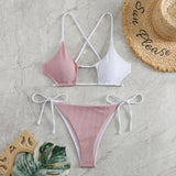 2025 String Bikini Women Brazilian Swimsuit Sexy Push Up Swimwear Female Bathers Bathing Swimming Suit Summer Beachwear