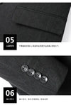 2025 new model men High quality four-sided stretch Suit Formal  Jacket + Trousers 2-piece suit Men's Business suit size 5XL