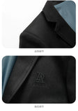 plus Size Men's Fashion Suit 2025 High Quality Slim Fit Solid Color Hipster Casual Coat for Spring Autumn