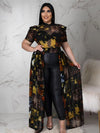 Blouses for Women Fashion 2025 Summer Lady Elegant Chiffon Blouse Plus Size Dress Tops 4xl 5xl Wholesale Bulk Dropshipping
