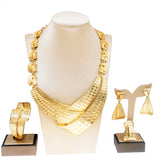 Jewelry For Women Necklace Rings Earrings Bracelet Set Fashion Simple Pendant Everyday Wear Nigerian Weddings  Jewelry Gifts