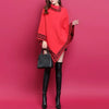 Women's Clothing Autumn Winter Thin Sexy Vintage Elegant Korean Casual O-neck Pullovers Temperament Fashion Loose Solid T-Shirts