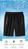 Men Plus Size Shorts Summer Pants Work Trousers Men Quick-drying Loose Fit Sports Fitness Sweatpants