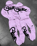 High Street Fashion Clothing American Retro Harajuku Letter Fashion Loose Men Suit Street Hip Hop Casual Oversized Sweatshirt