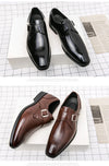 2022 Italian Dress Shoes Men Wedding Party Shoes High Quality Casual Loafer Male Designer Flat Shoes Zapatos Hombre Plus Size 48