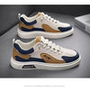 2025 new men's shoes with low top leather, fashionable and trendy running and sports, one foot casual shoes, and trendy shoes