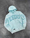 High Street Fashion Clothing American Retro Harajuku Letter Fashion Loose Men Suit Street Hip Hop Casual Oversized Sweatshirt