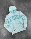 High Street Fashion Clothing American Retro Harajuku Letter Fashion Loose Men Suit Street Hip Hop Casual Oversized Sweatshirt