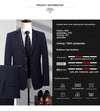 2025 new model men High quality four-sided stretch Suit Formal  Jacket + Trousers 2-piece suit Men's Business suit size 5XL