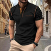 New Summer Men's Short - sleeved Polo Shirts: Casual, Sporty and Quick - drying Men's Tops