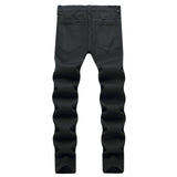 2023 Men Black Jeans Autumn Casual Mens Cotton Jeans Straight Male Denim Pants Baggy Jeans Trousers pantalones hombre