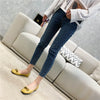Women Flats Pu Leather Yellow Flat Shoes Solid Color Soft Sole Slip on 2025 Summer Female Fashion Shoes Square Toe Ballet Shoes