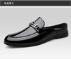 Men's plus size casual leather shoes Four Seasons new outdoor anti slip comfort walking shoes business Half support leather shoe