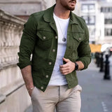 Hip-hop Men's Denim Jackets Streetwear Casual Cotton Classic Slim Jeans Coat Male Brand Clothes Cowboy Jacket Ropa Para Hombre