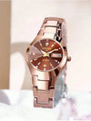 ORUSS Relogio Feminino Couple Watch Men Quartz watch for Lovers Luxury Womens wristwatch Week Display Stainless Steel Waterproof