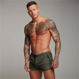 Mens Swim Trunks with Zipper Pockets Mesh Liner Summer Beach Board Shorts Quick Dry Swimming Bathing Suit Swimsuit Swimwear
