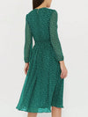 Women Dress 2025 Fashion Spring Summer Latest Unique Leisure Vacation Storm Point Long Sleeved Long Skirt Dress Women's Clothing