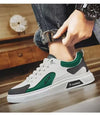2025 new men's shoes with low top leather, fashionable and trendy running and sports, one foot casual shoes, and trendy shoes