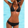 Women's Swimwear 2022 Push Up Bikini Two Pieces Swimsuits Halter Bandage Bathing Suits Sexy Thong Bikini Sets Summer Beach Wear