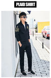 Plus Size 5XL 6XL Men's Tracksuit Autumn Clothes Sportswear Two Piece Set Men Jacket Sweatpants Male Sweatsuit Sports Suits Sets
