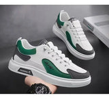 2025 new men's shoes with low top leather, fashionable and trendy running and sports, one foot casual shoes, and trendy shoes