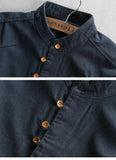 Plus Size 6XL 7XL Men's Casual Cotton Linen Shirt Formal Retro Long Sleeve Soft Loose Shirts Male Oversized Clothing Shirts Tops
