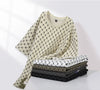 2025 Summer New Fashion Trend Men's Casual Relaxed Comfortable High Quality Plus-Size Two-Piece Sets M-5XL Checkered Sports Suit