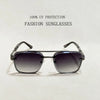 New Sunglasses For Men Luxury Fashion Glasses Sunscreen  Square Sunglasses Women Trendy Vintage Gafas De Sol Hombre Zonnebril Su