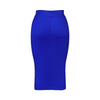 Sexy Skirts for Women Bodycon High Waisted Zipper Closure Ruffles Mid Calf Fashion Elegant African Office Work Pencil Skirts New