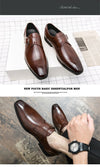 2022 Italian Dress Shoes Men Wedding Party Shoes High Quality Casual Loafer Male Designer Flat Shoes Zapatos Hombre Plus Size 48