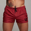 Men's Swimsuit Swim Shorts Summer Casual Beach Board Shorts   for Men Quick Dry Running Surf Fitness Gym Shorts Zipper Pocket