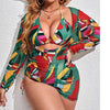 2025 Plus Size Bikini Swimwear Women Three Pieces Set Swimming Swimsuits Biquini Bathing Suit Beachwear Swim Clothing Mujer 4XL