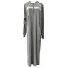 Mens Tops Muslim Middle Eastern Islamic Arabic Clothing Loose Striped Long Sleeve Drawstring Pockets Full Length Hooded Robe