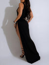 Women's sexy dress with exposed navel vest, high waist and hip hugging dress