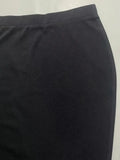 2025 Summer Plus Size Solid Slim Skirt, Casual High Waist Slit Skirt, Women's Plus SizeClothing
