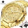 Relogio Masculino WWOOR Mens Watches 2024 Top Brand Luxury Wrist Watches For Men Gold Big Golden Male Chronograph Wristwatch Man