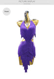 Female Dress Latin Dance Costume Women Competition Party Clothes 2025 New Girls Practice Stage Outfit Parties Ballroom Dancewear
