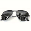 Luxury Metal Sunglasses Men Women Fashion Sun Glasses Anti Glare Sun Shades Glasses For Driving Beach Travel Fishing