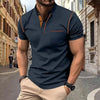 New Summer Men's Short - sleeved Polo Shirts: Casual, Sporty and Quick - drying Men's Tops