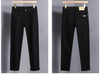 New Plus Size High End Casual Pants for Men's Straight Stretch Loose Mid High Waist Long Pants Brand Clothing Slim Jeans 28-44