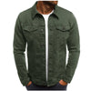 Denim Jacket Men Spring Autumn Red White Black Yellow Army Green Jeans Jacket Men Slim Streetwear Hip Hop Bomber Jacket Homme