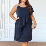 Plus Size Formal Occas Long Dress for Women Clothing Large Size Sexy Skirt Female Evening Party Vestidos Oversized Elegant Dress