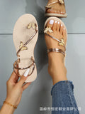 2023 New Butterfly Toe Sandals, Beach Sandals, Occidental Slippers, Chinese Feminis  Wedding Shoes Bride  Womens Shoes