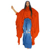 SOMO Plus Size Women Clothes Pleated Long Cape Shirt Bat Full Sleeve Irregularity Blouse Top One Size Loose Dropshipping 2023