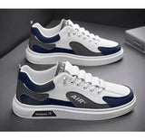 2025 new men's shoes with low top leather, fashionable and trendy running and sports, one foot casual shoes, and trendy shoes