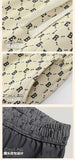 2025 Summer New Fashion Trend Men's Casual Relaxed Comfortable High Quality Plus-Size Two-Piece Sets M-5XL Checkered Sports Suit